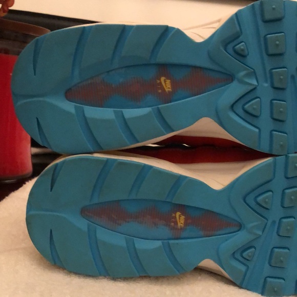 NIKE AIR MAX 96 GS RUNNING SNEAKERS MENS-BOYS SIZE 6Y WOMENS SIZE 8 - Picture 16 of 16